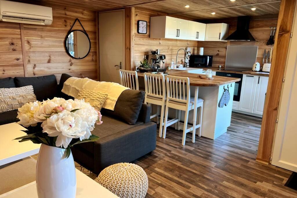 Chalet Et Jaccuzy Sur La Plage Біскарросс Екстер'єр фото