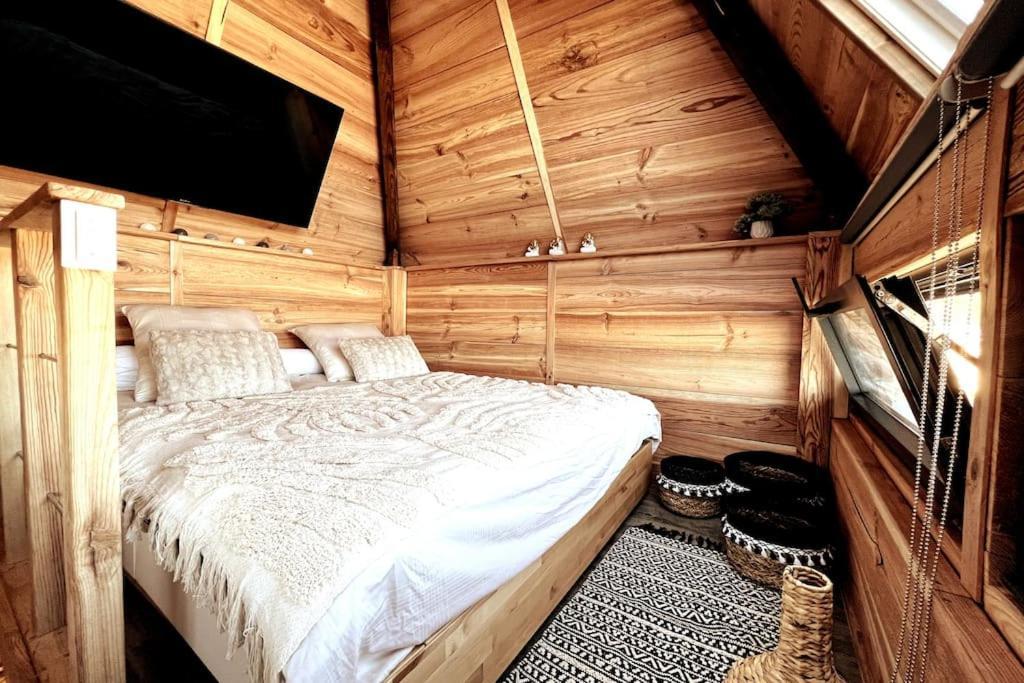 Chalet Et Jaccuzy Sur La Plage Біскарросс Екстер'єр фото