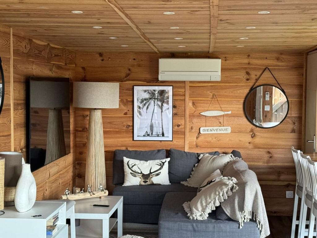 Chalet Et Jaccuzy Sur La Plage Біскарросс Екстер'єр фото